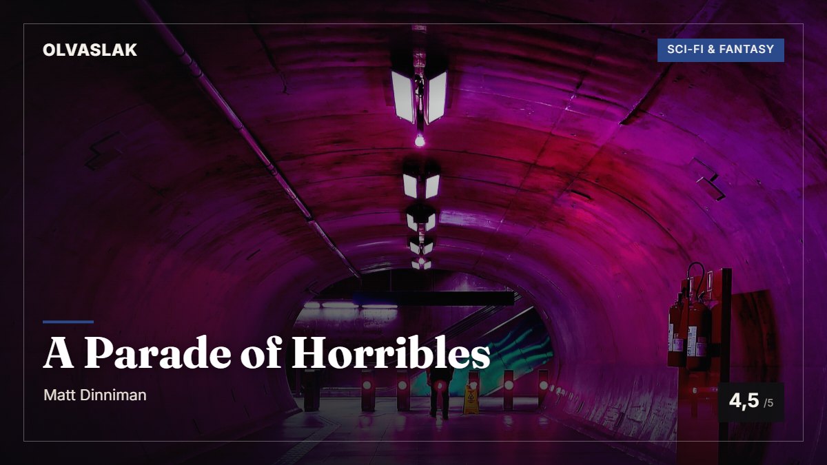 A Parade of Horribles borítókép