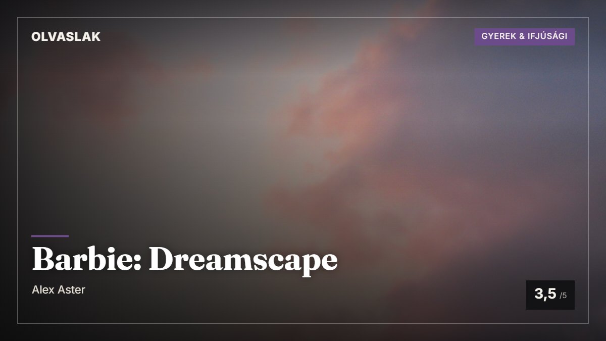 Barbie: Dreamscape borítókép