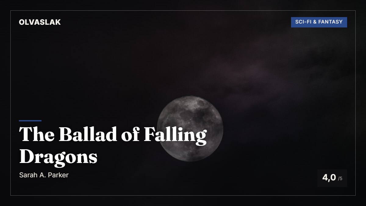 The Ballad of Falling Dragons borítókép