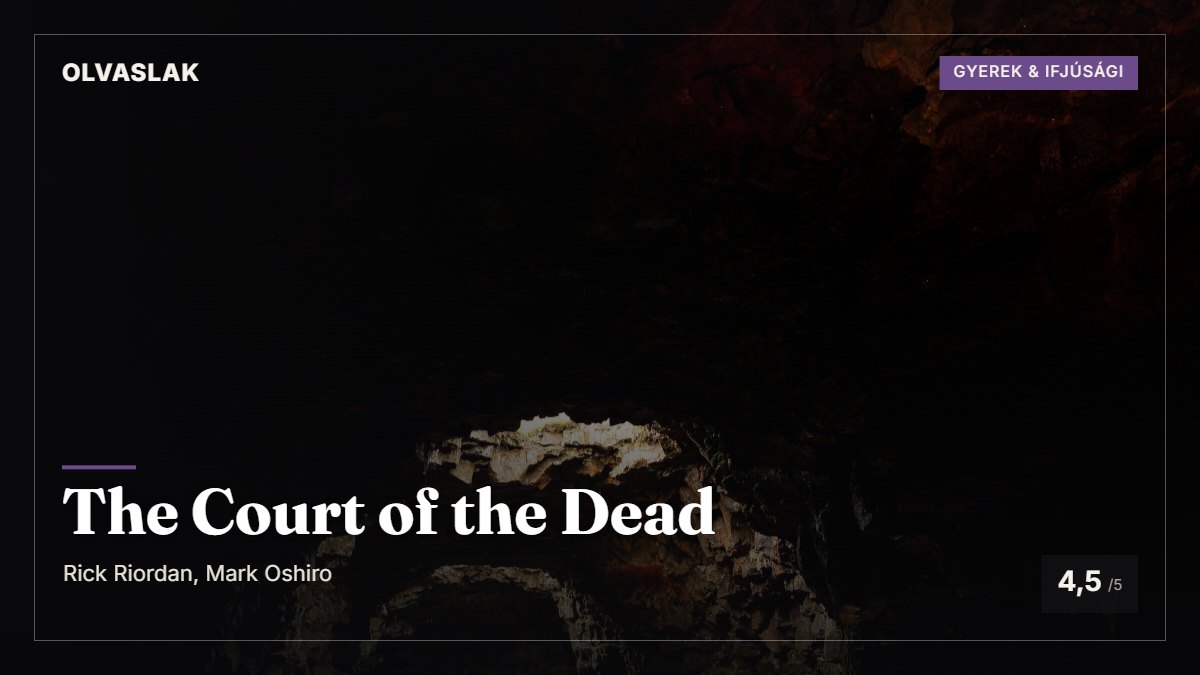 The Court of the Dead borítókép