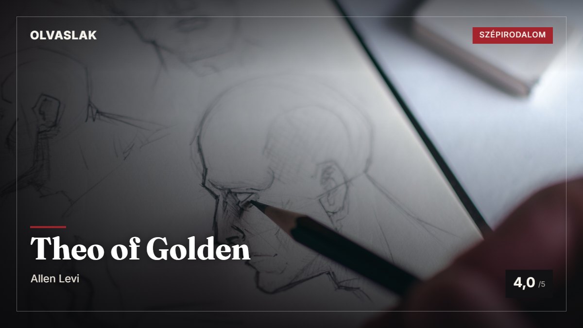 Theo of Golden borítókép